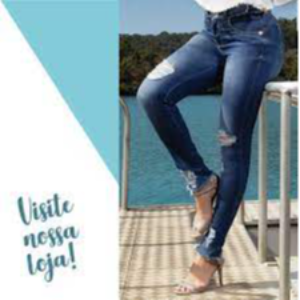 CALÇA JEANS FEMININA TRIPÉ