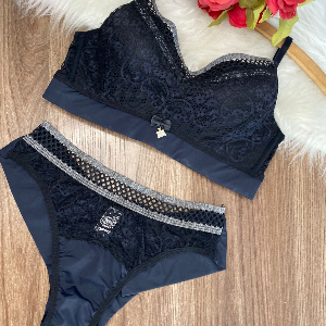 CONJUNTO MARINA COR PRETO