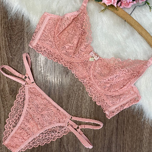 CONJUNTO KETHREN COR ROSA ROMANCE