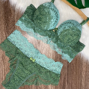 CONJUNTO RIQUELLY COR VERDE MILITAR C/ VERDE HÉTERO