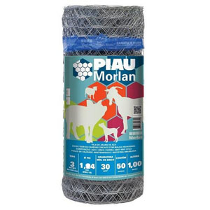TELA MANGUEIRAO 3'' FIO 16 - 1,00 ALT - 50 MTS (MORLAN)