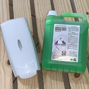PORTA SABONETEIRA E SABONETE LIQUIDO