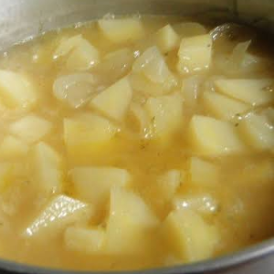 SOPA DE BATATA