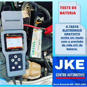 TESTE DE BATERIA