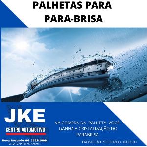 PALHETAS PARA PARA-BRISA