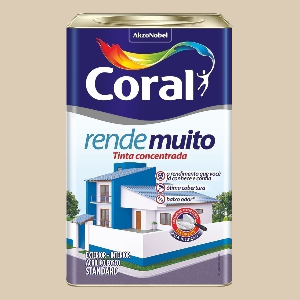 TINTA CORAL ACRILICA FOSCA RENDE MUITO AREIA - 18L