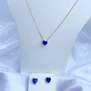 CONJUNTO CORAÇÃO AZUL BIC