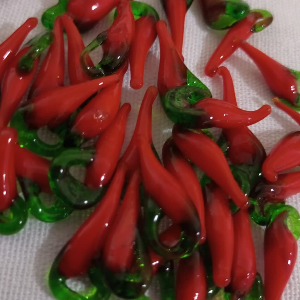 MIÇANGAS PIMENTA DE VIDRO 