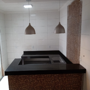 BANCADA COZINHA PRETA