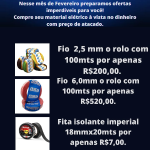ROLO FIO 6.0 MM SIIL 