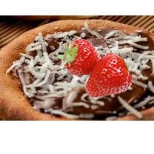 ESFIHA PRESTÍGIO COM MORANGO